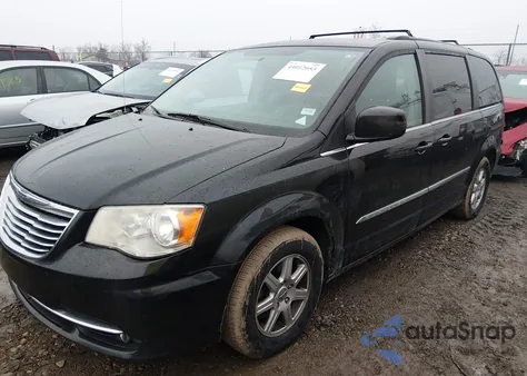 2012 Chrysler Town & Country Touring from USA, damaged, VIN 2C4RC1BG1CR164625